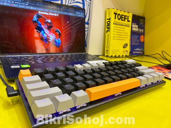 E-YOOSO Z11 RGB Mechanical Keyboard Blue Switch (61 Keys)